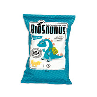 Кукурузные снеки Biosaurus с морской солью органические,  Mclloyds