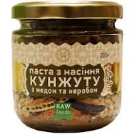 Паста из семян кунжута с медом и керобом, 200г Ecoliya